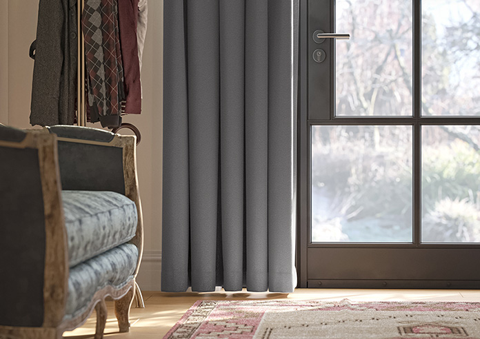 Sydney, Charcoal - Made to Measure Curtains - Image 5